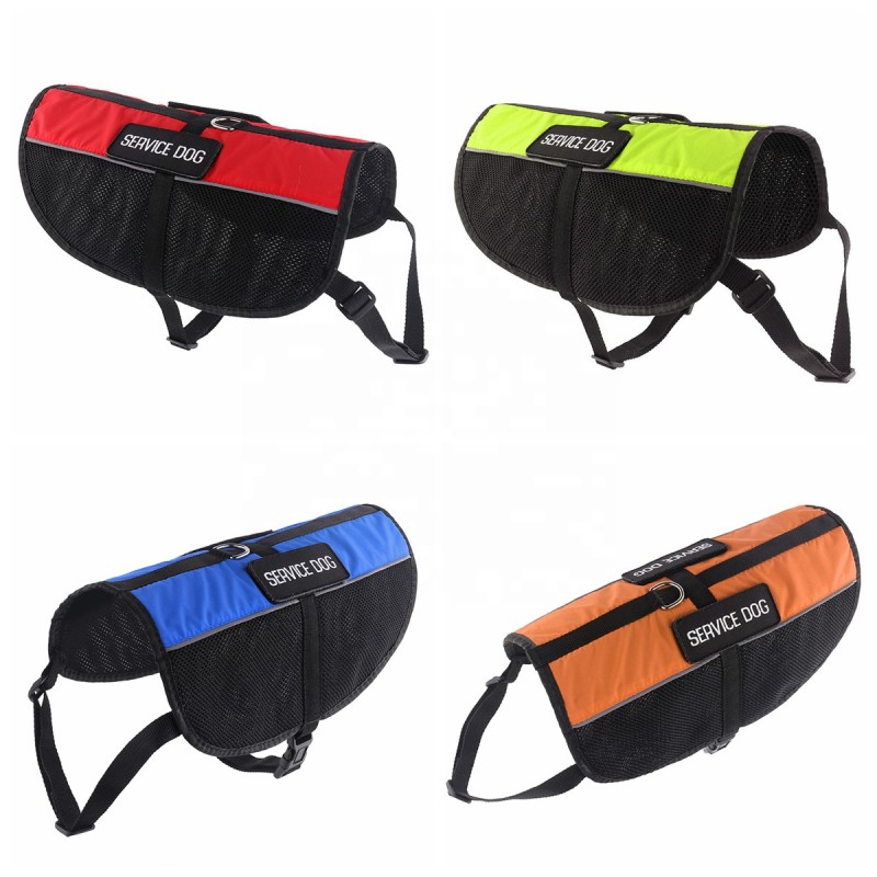 Service Dog Vest Manufacturer - OEM Breathable Mesh 6 Sizes