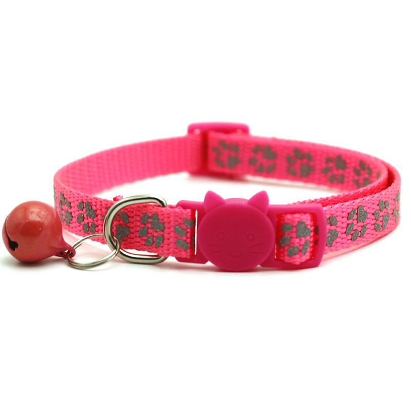 Cat Collar Manufacturer - OEM Fashion Paw Print Glitter