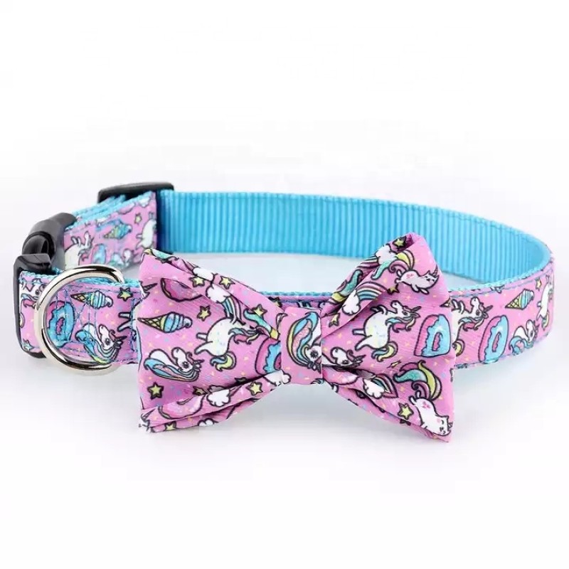 Pet Bow Tie Manufacturer - OEM Custom Print Polyester Necktie