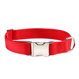 Dog Collar Manufacturer - OEM Classic Pure Nylon Metal