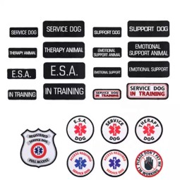 Service Dog Patches Factory - OEM Customized Embroidered Register