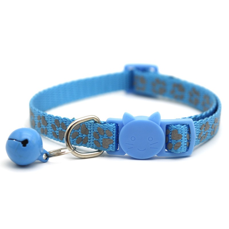 Cat Collar Manufacturer - OEM Fashion Paw Print Glitter