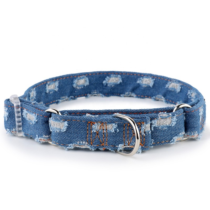 Dog Collar Factory - OEM Adjustable Heavy Duty Denim