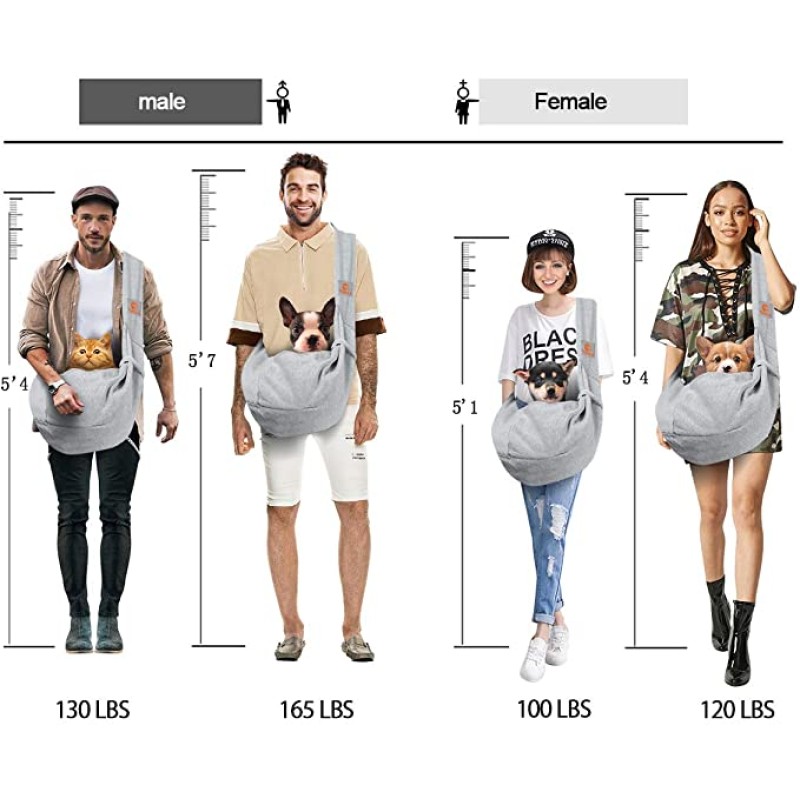 Pet Sling Carrier Manufacturer - OEM Travel Safe Adjustable