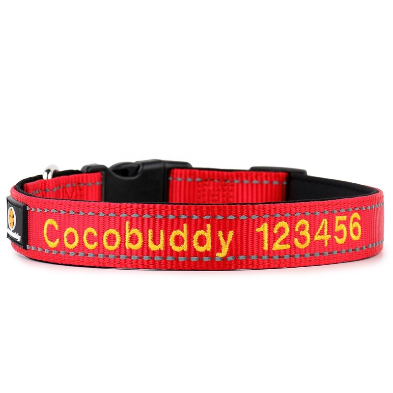 Dog Collar Manufacturer - OEM Soft Neoprene Reflective Nylon