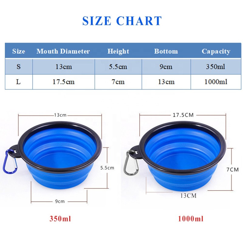 Pet Travel Bowl Factory - OEM Portable Collapsible Hook