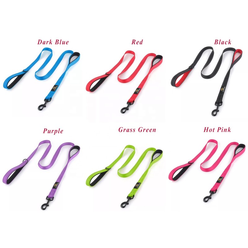 Dog Leash Factory - OEM Reflective Nylon Dual Handle
