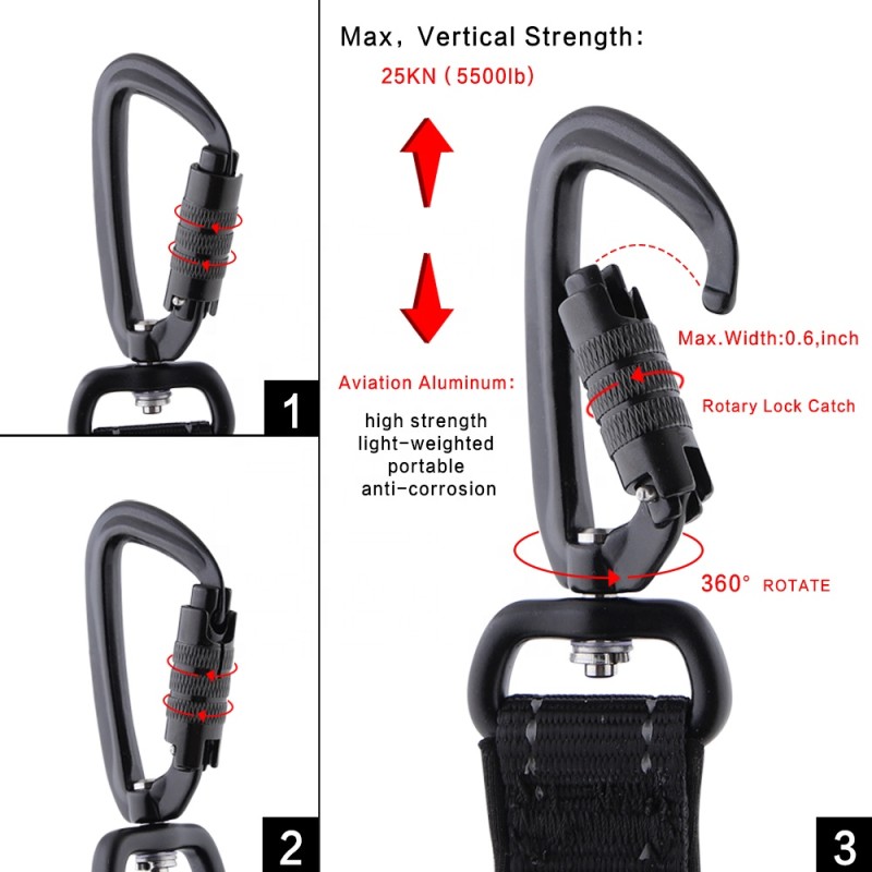 Dog Short Lead Manufacturer - OEM Aviation Aluminium Hook