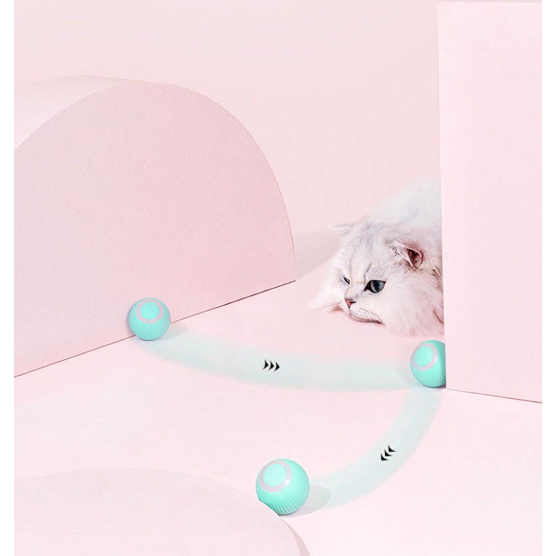Cat Ball Toy Supplier - Electric Automatic Rolling Smart
