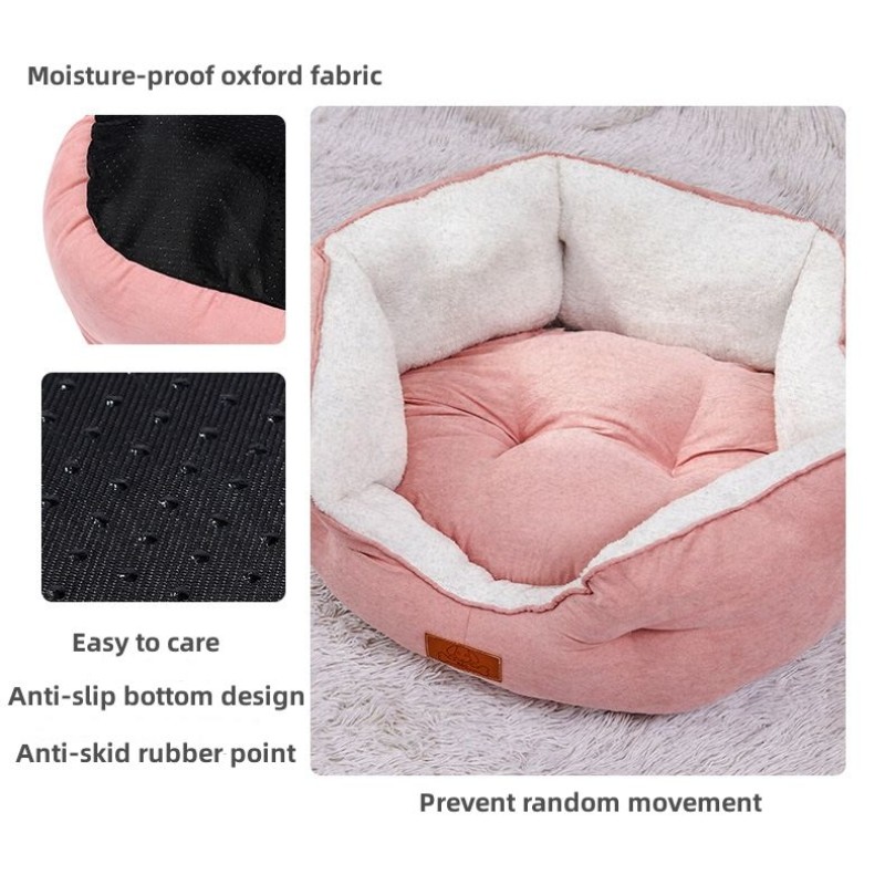 Dog Bed Supplier - Machine Washable Rectangle Breathable