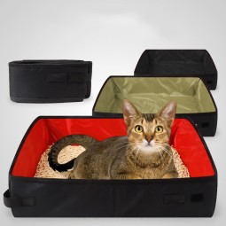 Cat Litter Box Supplier - Oxford Portable Waterproof Foldable