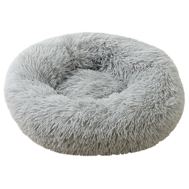 Dog Cushion Manufacturer - Super Soft Plush Donut Portable