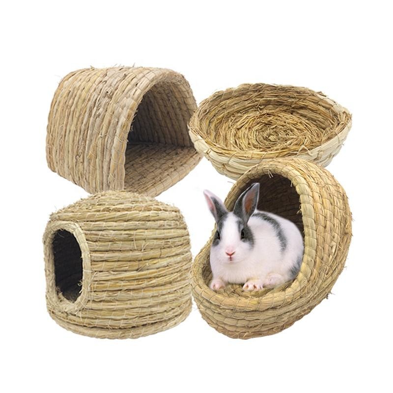 Rabbit Nest Manufacturer - Grass Straw Mat Lop-eared Guinea Pig