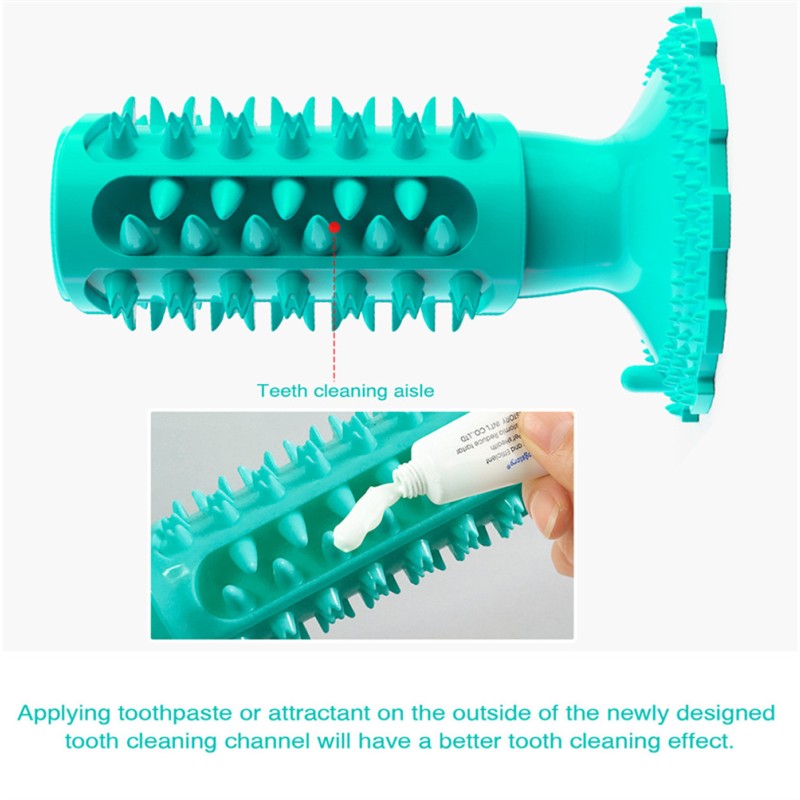 Dog Toy Supplier - Rubber Squeaky Puzzle Teeth Cleaning
