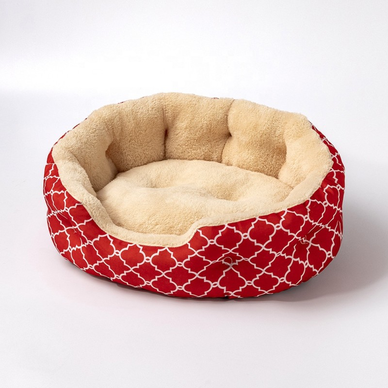 Pet Bed Supplier - Velvet Linen Waterproof Oxford Washable