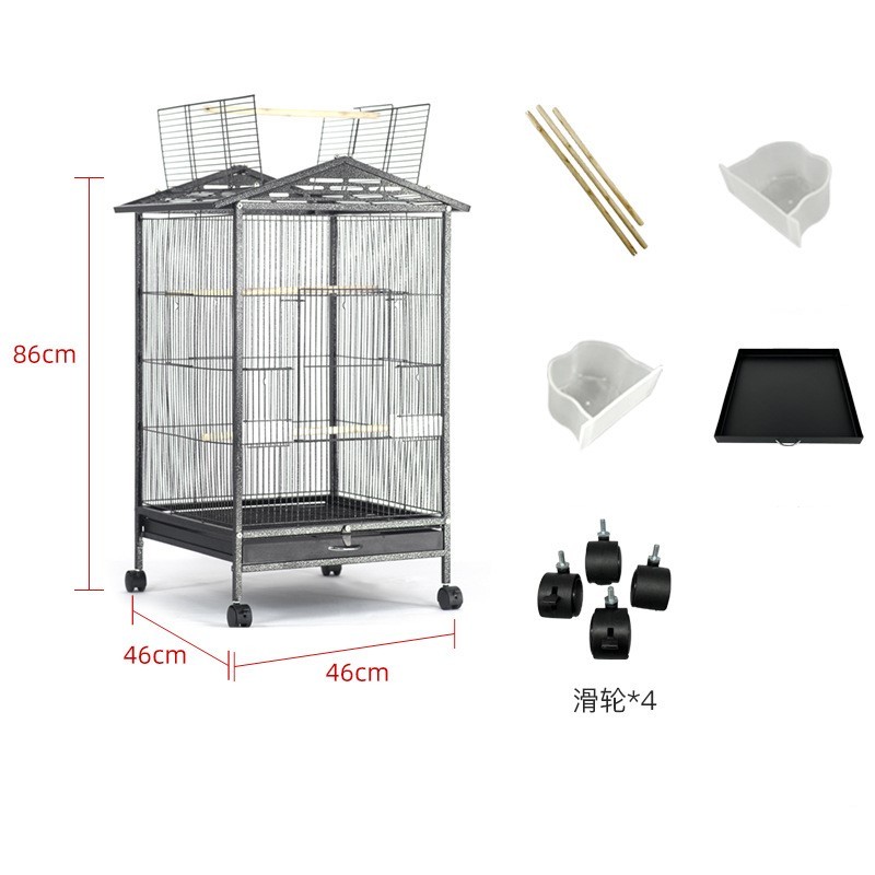 Bird Cage Factory - Electroplated Wire Folding Breeding