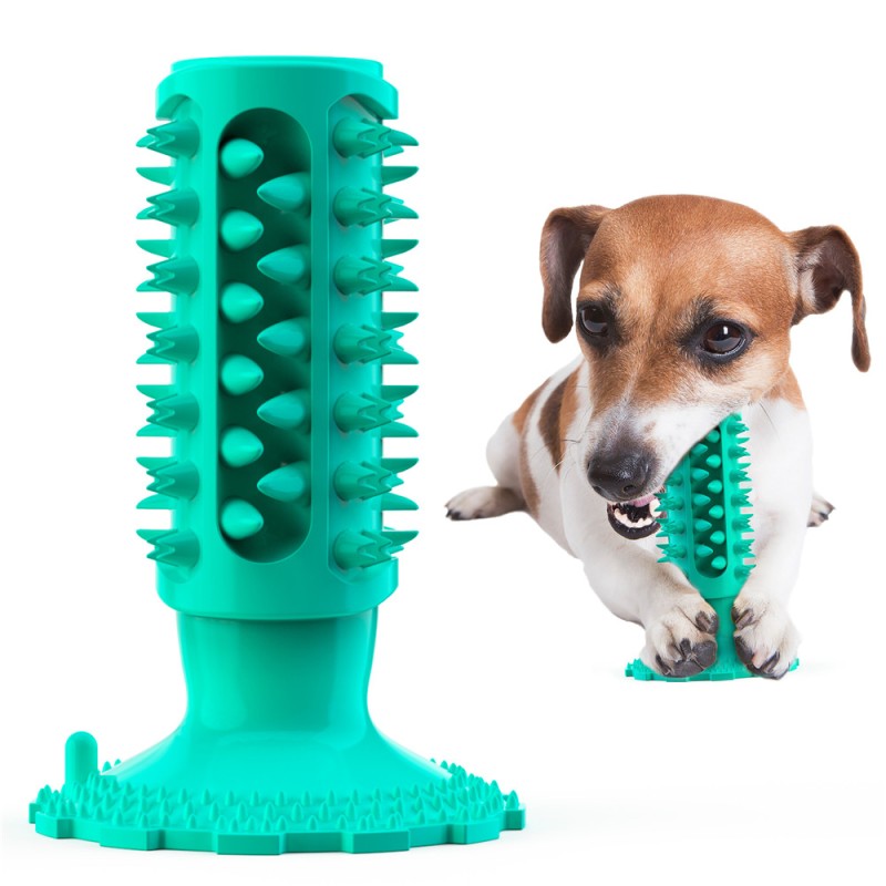 Dog Toy Supplier - Rubber Squeaky Puzzle Teeth Cleaning