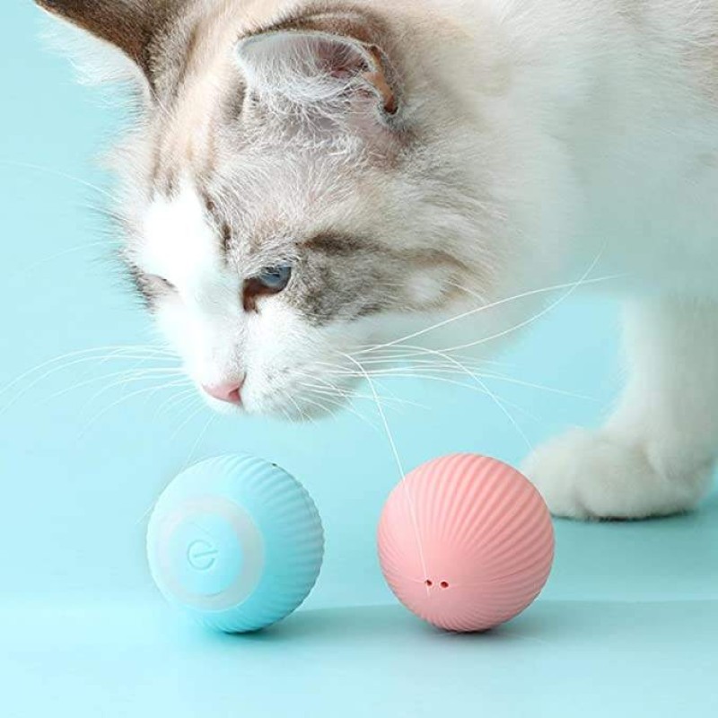 Cat Ball Toy Supplier - Electric Automatic Rolling Smart