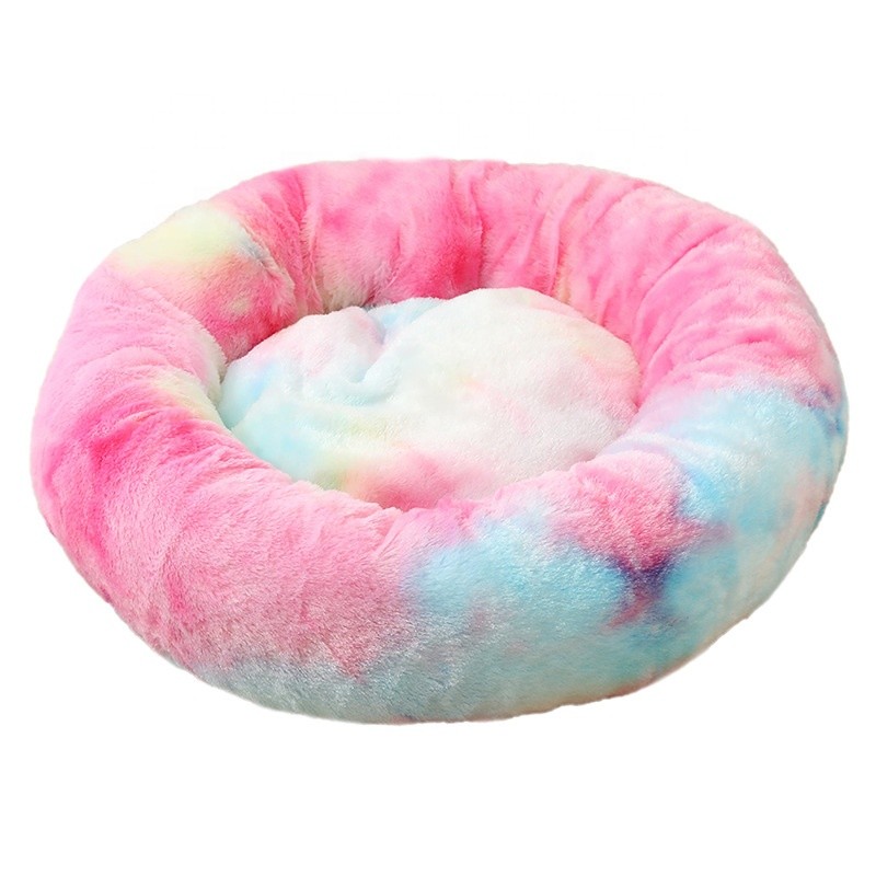 Dog Cushion Manufacturer - Super Soft Plush Donut Portable