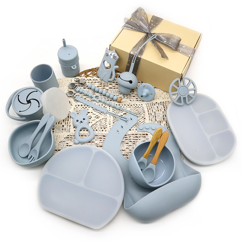 Baby Feeding Set Wholesale - OEM Non-Skid Silicone Bowl