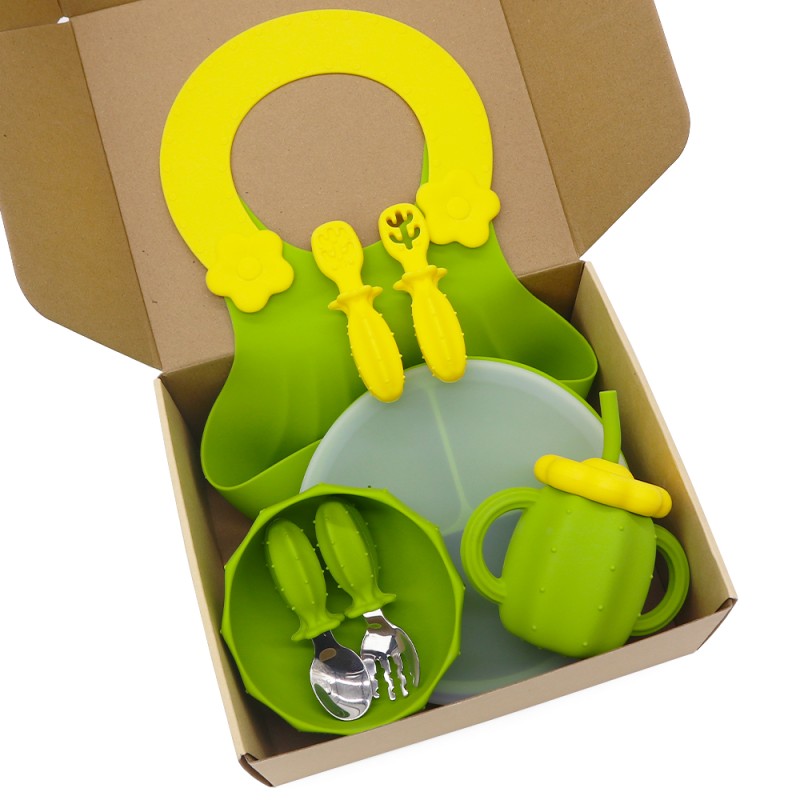 Baby Feeding Set Factory - OEM Bowl Fork Spoon Plate