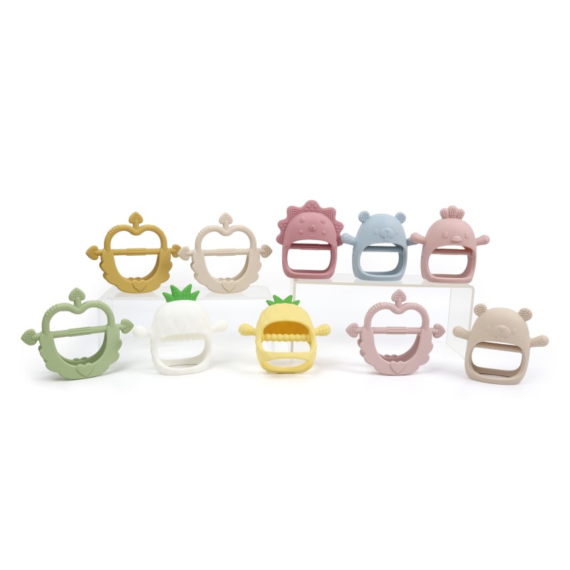 Baby Teether Wholesale - OEM Anti Drop Hand Sensory