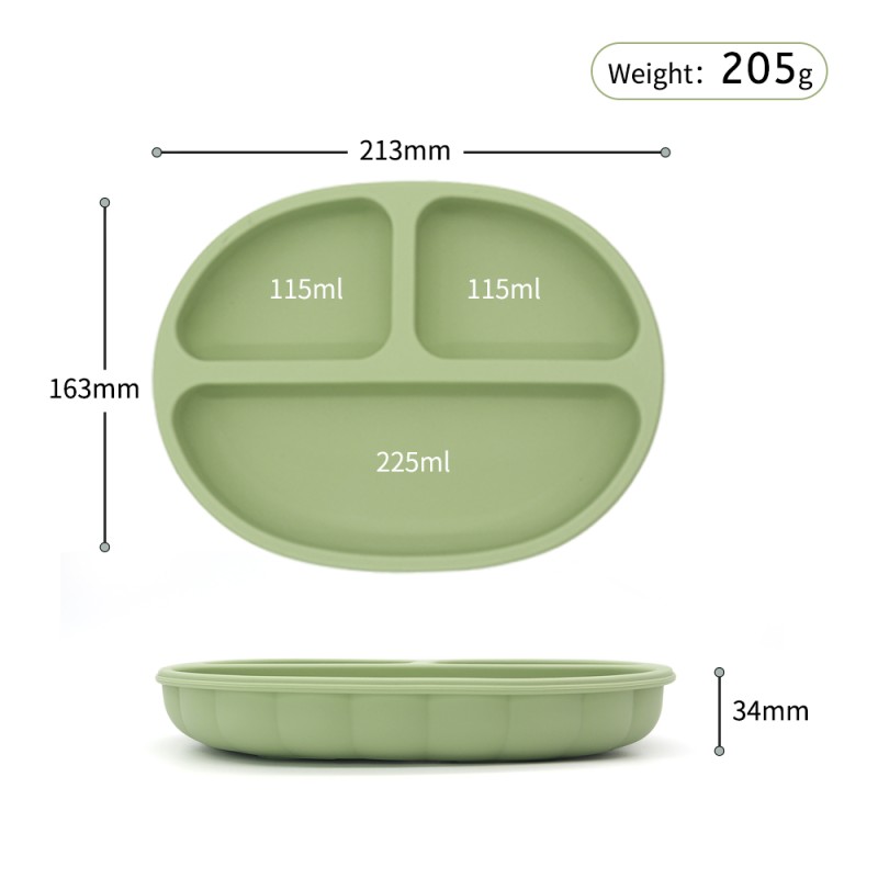 Baby Plate Manufacturer - OEM BPA Free Strong Suction