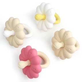 Baby Pacifier Manufacturer - OEM Flower Soothing Silicone Teether
