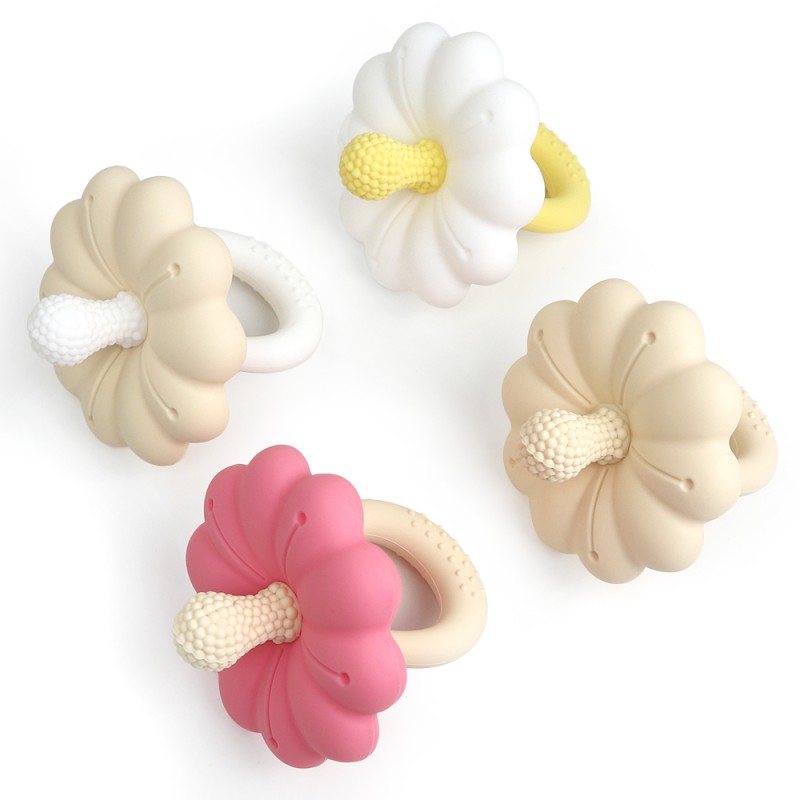 Baby Pacifier Manufacturer - OEM Flower Soothing Silicone Teether