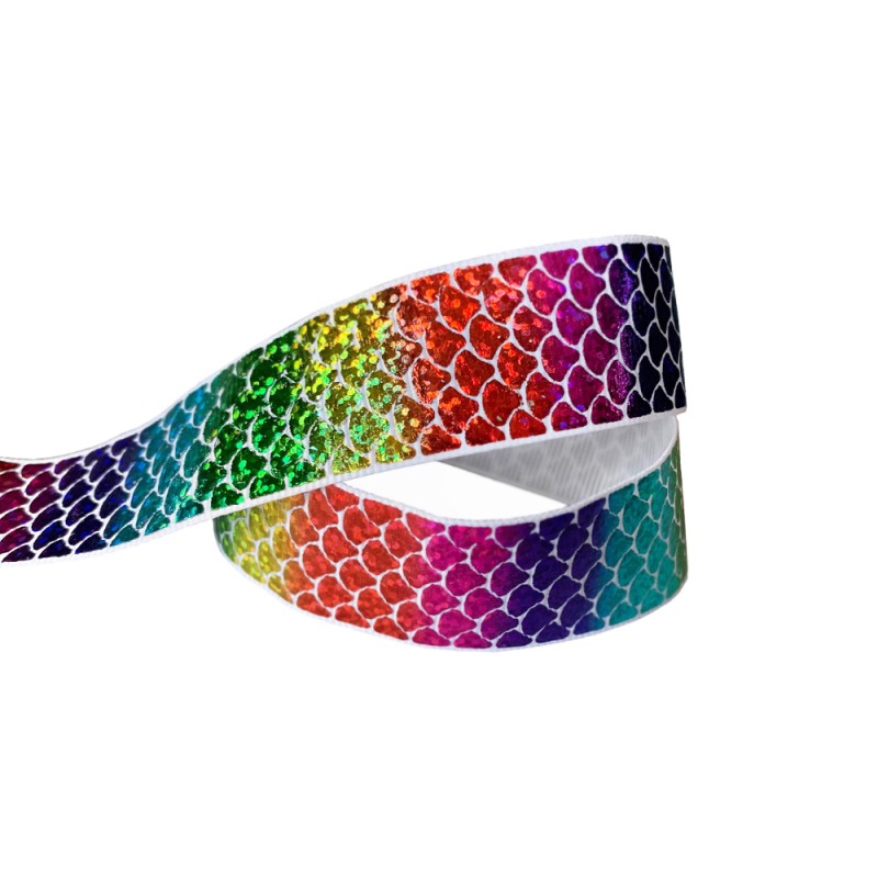 Grosgrain Ribbon Factory - Cartoon Colorful Bows Holiday Gift