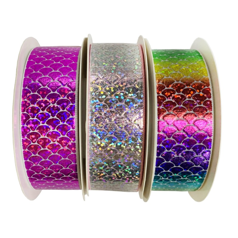 Grosgrain Ribbon Factory - Cartoon Colorful Bows Holiday Gift