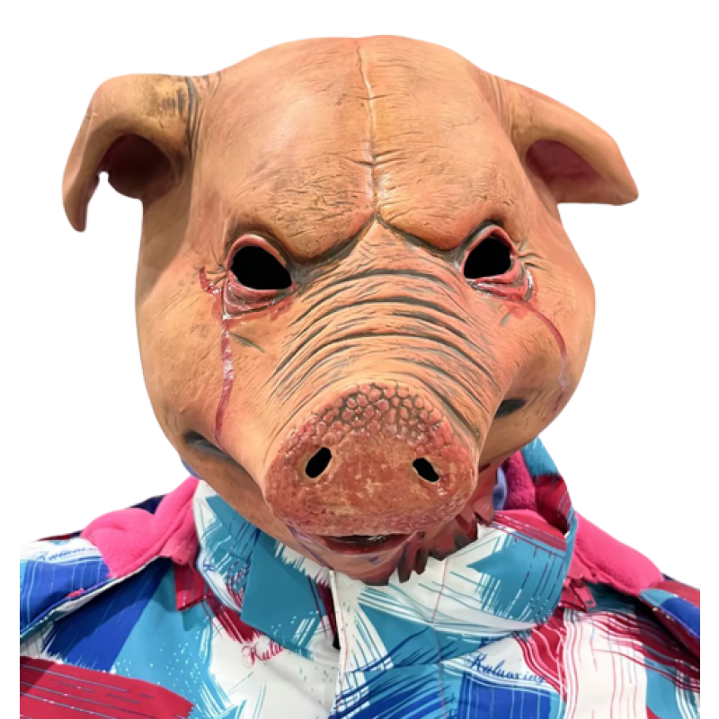 Silicone Mask Factory - Halloween Dark Skin Old Man Custom