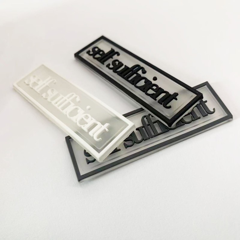 Eco-friendly Label Manufacturer - Sustainable Embossed Debossed Rubber