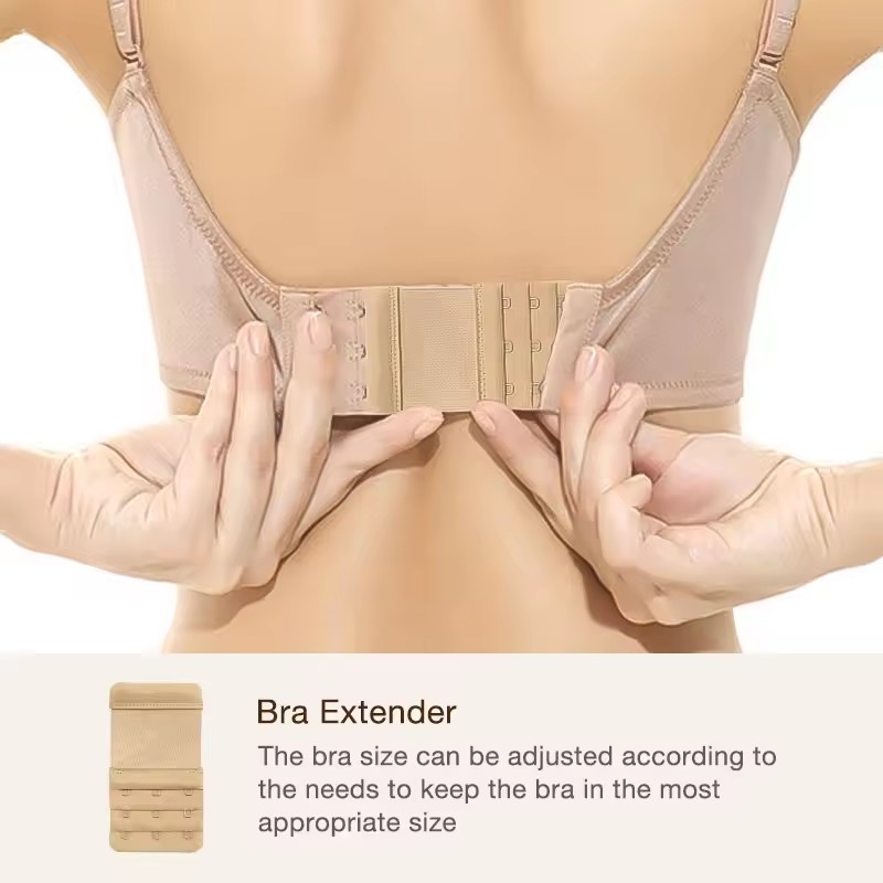 Bra Tape Factory - Nylon Hook and Eye Extender Strap