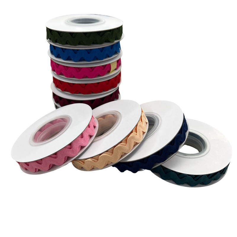 Ric Rac Ribbon Supplier - Wholesale 100% Polyester Zig Zag