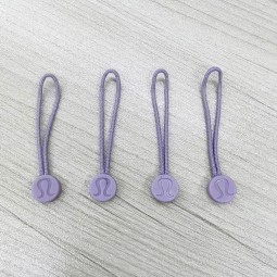 Zipper Puller Factory - Injection Molding with Printed logo PVC