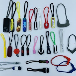 Zipper Slider Supplier - Custom Logo Matt Black Bag Accessories