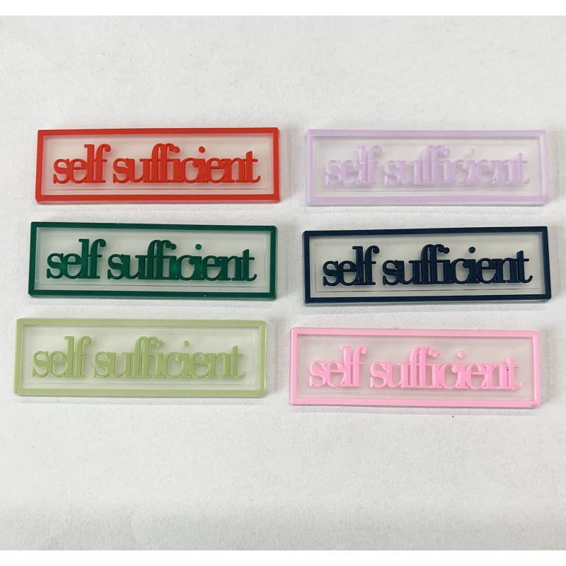 Rubber Badge Supplier - Fashion Clothing Shoes Embossed logo