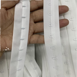 Hook and Eye Closure Supplier - Continuous Single Line Coated Silver