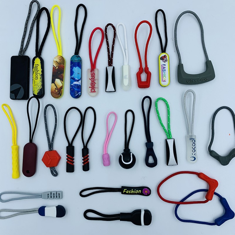 PVC Zipper Puller Supplier - Wholesale Fancy Rubber Design Custom