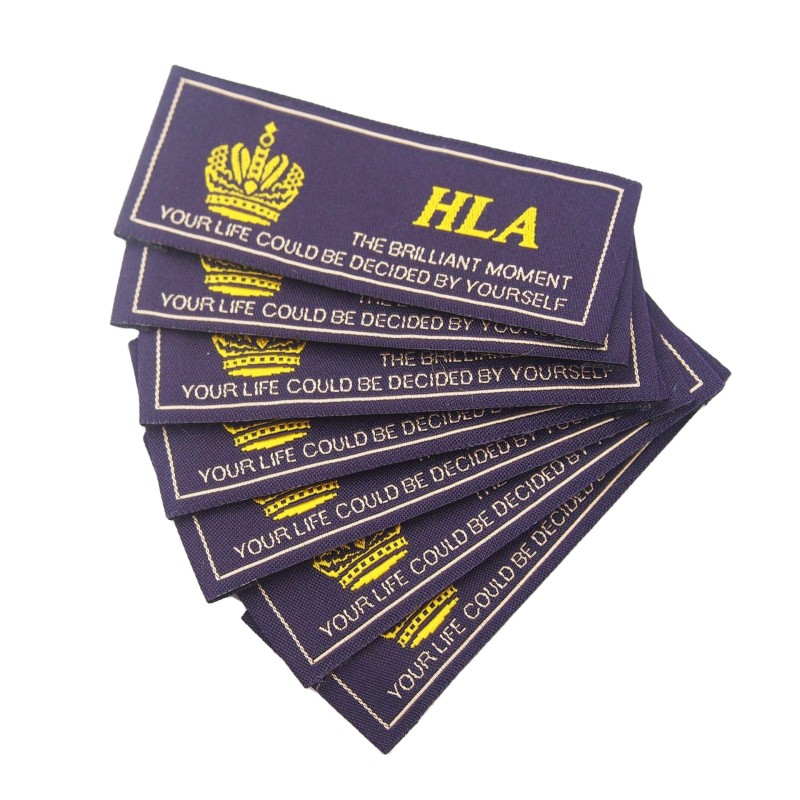 Garment Label Factory - Wholesale Custom Logo Woven Hang Tags