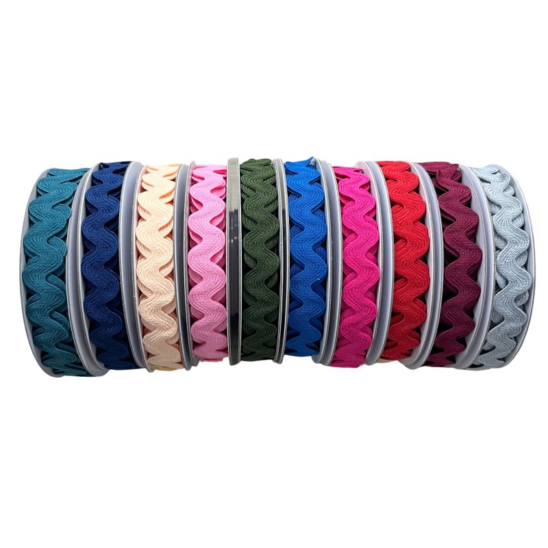 Ric Rac Ribbon Supplier - Wholesale 100% Polyester Zig Zag