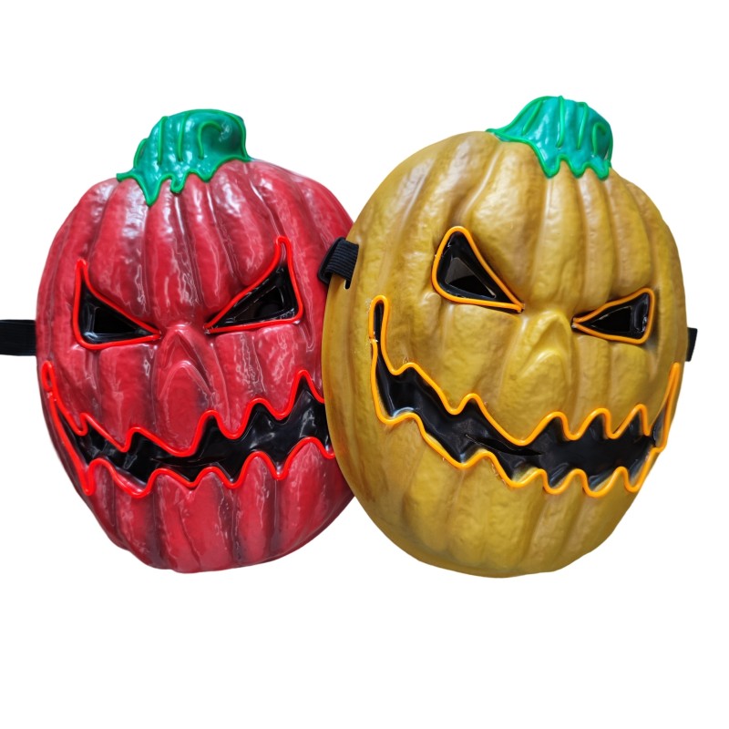 LED Mask Supplier - Halloween Scary Glowing Cosplay