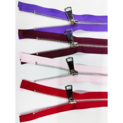 Copper Teeth Zipper Supplier - High Quality No.5 Open-End for Garment