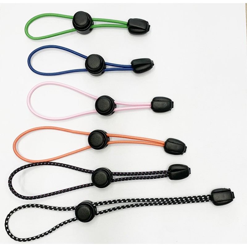 Elastic Cord Supplier - Round Polyester 3mm Braided with Stopper