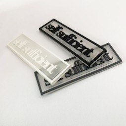 Rubber Silicone Patch Supplier - 3D Raised Effect Brand Name