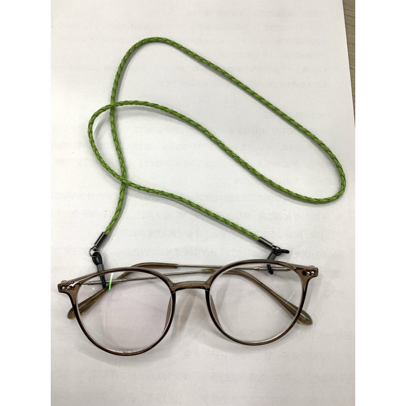 Eyewear Strap Supplier - Hot Selling Weave Twist Chain PU