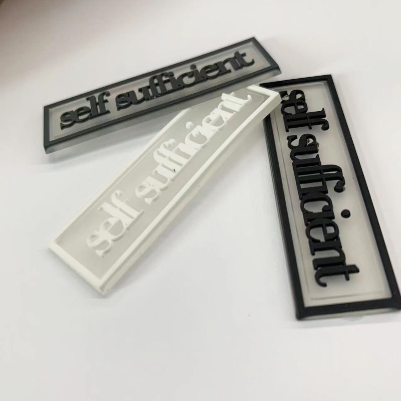 Rubber Patches Supplier - Custom Embossed Logo 3d Sew on