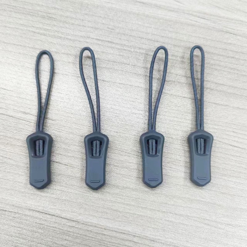 Sling Zipper Puller Manufacturer - Custom Loop Nylon Injection Tail