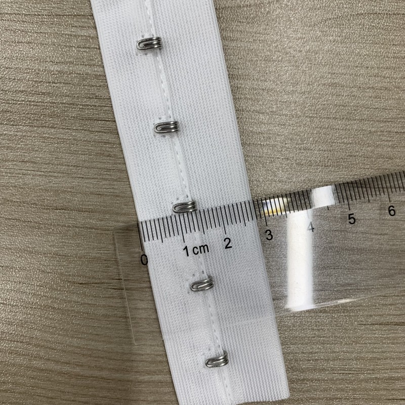 Hook and Eye Tape Manufacturer - Wholesale 3 Lines Coated Silver